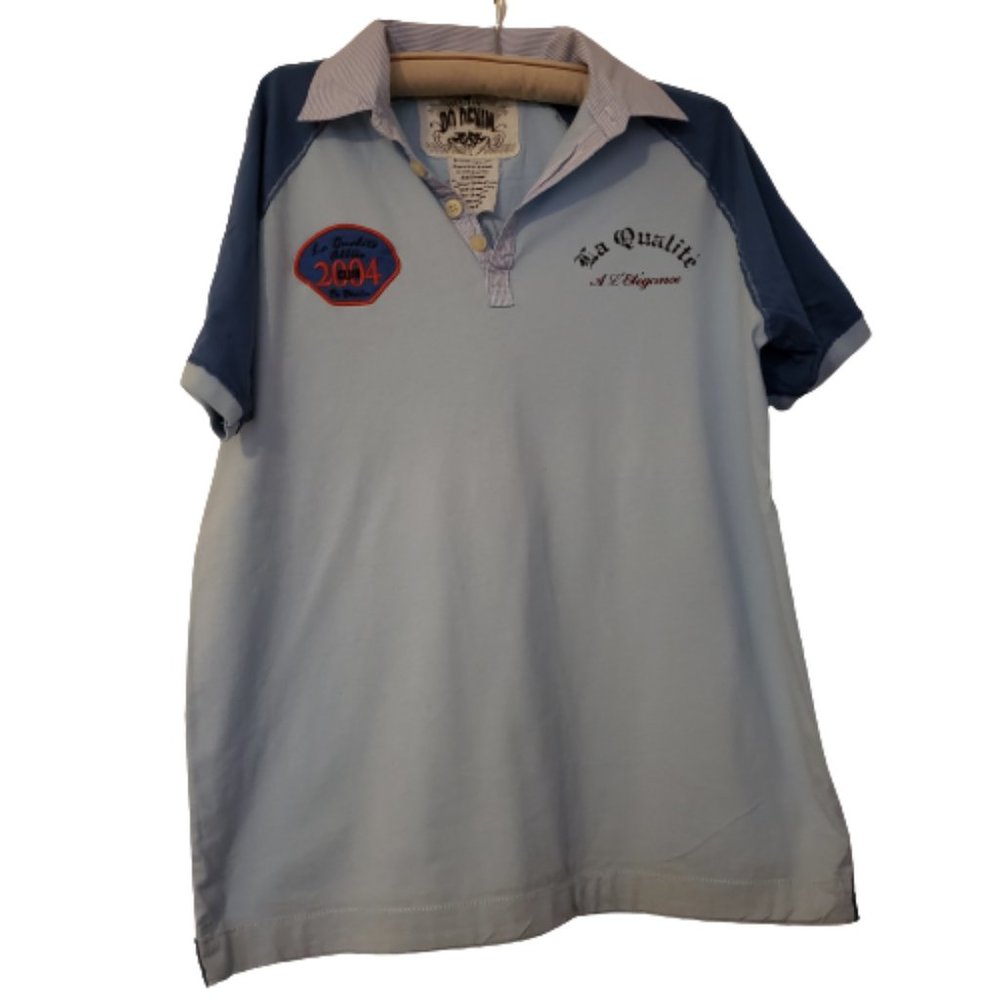 Do Denim Graphic Polo